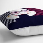 - realhomesK3364-2 - Realhomes Icon Women Özel Tasarımlı Dijital Baskılı Yastık Kırlent Kılıfı Realhomes