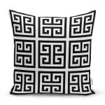 - realhomesK3375 - Realhomes  Özel Tasarım Crafts Motifli Dijital Baskılı Dekoratif Yastık Kırlent Kılıfı Realhomes