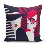 - realhomesK3398 - Realhomes Fashion Womens Popart Modern Tasarımlı Yastık Kırlent Kılıfı Realhomes