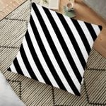 Gri Zemin Flamingo Desenli Dijital Yer Minderi - 70 x 70 cm Realhomes