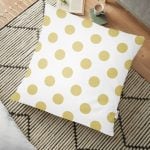 Baykuş Desenli Dijital Baskılı Dekoratif Yer Minderi - 70 x 70 cm Realhomes