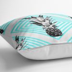 - yerminderi-YER-2358-1 - Realhomes Geometrik Ananas Desenli Dkeoratif Yer Minderi - 70 x 70 cm Realhomes