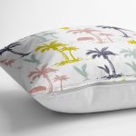 - yerminderi-YER-2459-1 - Realhomes Sarı Lacivert Günbatımı Temalı Modern Dijital Baskılı Yer Minderi - 70 x 70 cm Realhomes