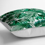 - yerminderi-YER-2462-1 - Realhomes Mint Yeşili Kavaniçe Motifli Dekoratif Yer Minderi - 70 x 70 cm Realhomes