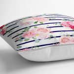 - yerminderi-YER-2498-1 - Realhomes Mavi Çizgiler Desenli Dijital Baskılı Yer Minderi - 70 x 70 cm Realhomes