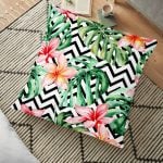 Vosvos Resimli Dijital Baskılı Dekoratif Yer Minderi - 70 x 70 cm Realhomes