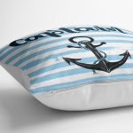 - yerminderi-YER-2543-1 - Realhomes Denizci Motifli Dijital Baskılı Yer Minderi - 70 x 70 cm Realhomes