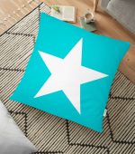 - yerminderi-YER-257 - Realhomes  RealHomes Dijital Baskılı Dekoratif Yer Minderi - 70 x 70 cm Realhomes