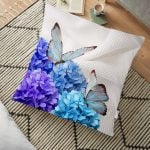 I Love You Desenli Modern Tasarımlı Dekoratif Yer Minderi - 70 x 70 cm Realhomes