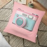 Sahil ve Yaz Temalı Modern Tasarımlı Dekoratif Yer Minderi - 70 x 70 cm Realhomes