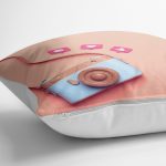 - yerminderi-YER-3010-1 - Realhomes 3D Instagram Fotoğraf Makinası Desenli Dijital Baskılı Yer Minderi - 70 x 70 cm Realhomes