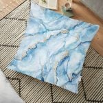 Home Sweet Home Dijital Baskılı Dekoratif Yer Minderi K - 70 x 70 cm Realhomes