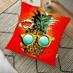 Yıldız Desenli Dijital Baskılı Dekoratif Yer Minderi - 70 x 70 cm Realhomes