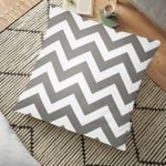 Kaktüs Desenli Watercolor Renkli Modern Yer Minderi - 70 x 70 cm Realhomes