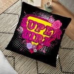 Women Style Tasarımlı Dijital Baskılı Dekoratif Yer Minderi - 70 x 70 cm Realhomes