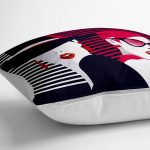 - yerminderi-YER-3398-1 - Realhomes  Fashion Womens Popart Modern Tasarımlı Yer Minderi - 70 x 70 cm Realhomes