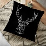 Pembe Renklerin Uyumu Modern Tasarımlı Dekoratif Yer Minderi - 70 x 70 cm Realhomes