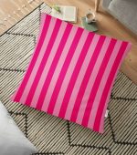 - yerminderi-YER-3414 - Realhomes  Victoria Pembesi Modern Tasarımlı Dijital Baskılı Yer Minderi - 70 x 70 cm Realhomes