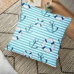 Fashion Girl Tasarımlı Dijital Baskılı Dekoratif Yer Minderi - 70 x 70 cm Realhomes