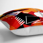 - yerminderi-YER-3516-1 - Realhomes Özel Tasarım Fashion Girl Dijital Baskılı Dekoratif Yer Minderi - 70 x 70 cm Realhomes