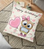 Sevimli Kediler Dijital Baskılı Dekoratif Hayvan Minderi - 70 x 70 cm Realhomes