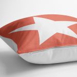 - yerminderi-YER-513-1 - Realhomes Modern Yıldız Desenli Dijital Baskılı Dekoratif Yer Minderi - 70 x 70 cm Realhomes