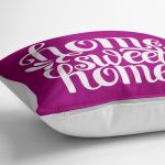 - yerminderi-YER-518-1 - Realhomes Home Sweet Home Dijital Baskılı Dekoratif Yer Minderi - 70 x 70 cm Realhomes