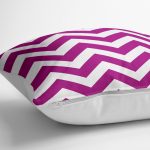 - yerminderi-YER-522-1 - Realhomes Modern Zigzag Desenli Dijital Baskılı Dekoratif Yer Minderi - 70 x 70 cm Realhomes