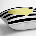 - yerminderi-YER-538-1 - Realhomes Modern Kalp Desenli Dijital Baskılı Dekoratif Yer Minderi - 70 x 70 cm Realhomes