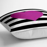 - yerminderi-YER-541-1 - Realhomes  Kalp Desenli Dijital Baskılı Dekoratif Yer Minderi - 70 x 70 cm Realhomes