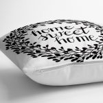 - yerminderi-YER-601-1 - Realhomes  Home Sweet Home Dijital Baskılı Dekoratif Yer Minderi - 70 x 70 cm Realhomes