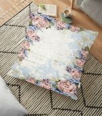 - yerminderi-YER-704 - Realhomes  RealHomes Dijital Baskılı Dekoratif Yer Minderi - 70 x 70 cm Realhomes