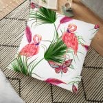 Pop Art Resimli Dijital Baskılı Dekoratif Yer Minderi - 70 x 70 cm Realhomes