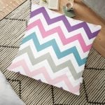 RealHomes Dijital Baskılı Dekoratif Yer Minderi - 70 x 70 cm Realhomes