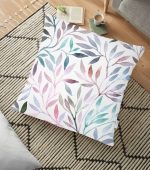 - yerminderi-YER-755 - Realhomes  RealHomes Dijital Baskılı Dekoratif Yer Minderi - 70 x 70 cm Realhomes