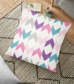 - yerminderi-YER-756 - Realhomes RealHomes Dijital Baskılı Dekoratif Yer Minderi - 70 x 70 cm Realhomes