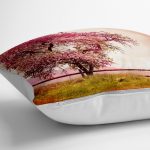 - yerminderi-YER-820-1 - Realhomes  Manzara Desen Dijital Baskılı Yer Minderi - 70 x 70 cm Realhomes