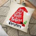 Real Homes Dijital Baskılı Yer Minderi - 70 x 70 cm Realhomes