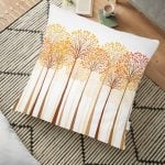 RealHomes Dijital Baskılı Yer Minderi - 70 x 70 cm Realhomes