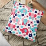 RealHomes Dijital Baskılı Yer Minderi - 70 x 70 cm Realhomes