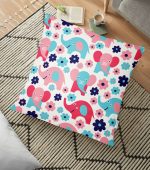 - yerminderi-YER-886 - Realhomes Real Homes Dijital Baskılı Yer Minderi - 70 x 70 cm Realhomes