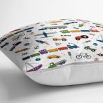 - yerminderi-YER-888-1 - Realhomes  Real Homes Dijital Baskılı Yer Minderi - 70 x 70 cm Realhomes