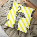 RealHomes Dijital Baskılı Yer Minderi - 70 x 70 cm Realhomes