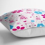 - yerminderi-YER-907-1 - Realhomes  RealHomes Dijital Baskılı Yer Minderi - 70 x 70 cm Realhomes