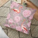 Real Homes Dijital Baskılı Yer Minderi - 70 x 70 cm Realhomes