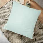 Mor Renkli Dijital Baskılı Dekoratif Yer Minderi - 70 x 70 cm Realhomes