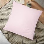 Mor Renkli Dijital Baskılı Dekoratif Yer Minderi - 70 x 70 cm Realhomes