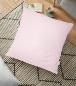 - yerminderi-YER-960 - Realhomes  Pembe Renkli Dijital Baskılı Dekoratif Yer Minderi - 70 x 70 cm Realhomes