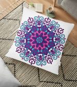 - yerminderi-YER-964 - Realhomes  Real Homes Dijital Baskılı Dekoratif Yer Minderi - 70 x 70 cm Realhomes