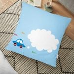 Real Homes Dijital Baskılı Dekoratif Yer Minderi - 70 x 70 cm Realhomes